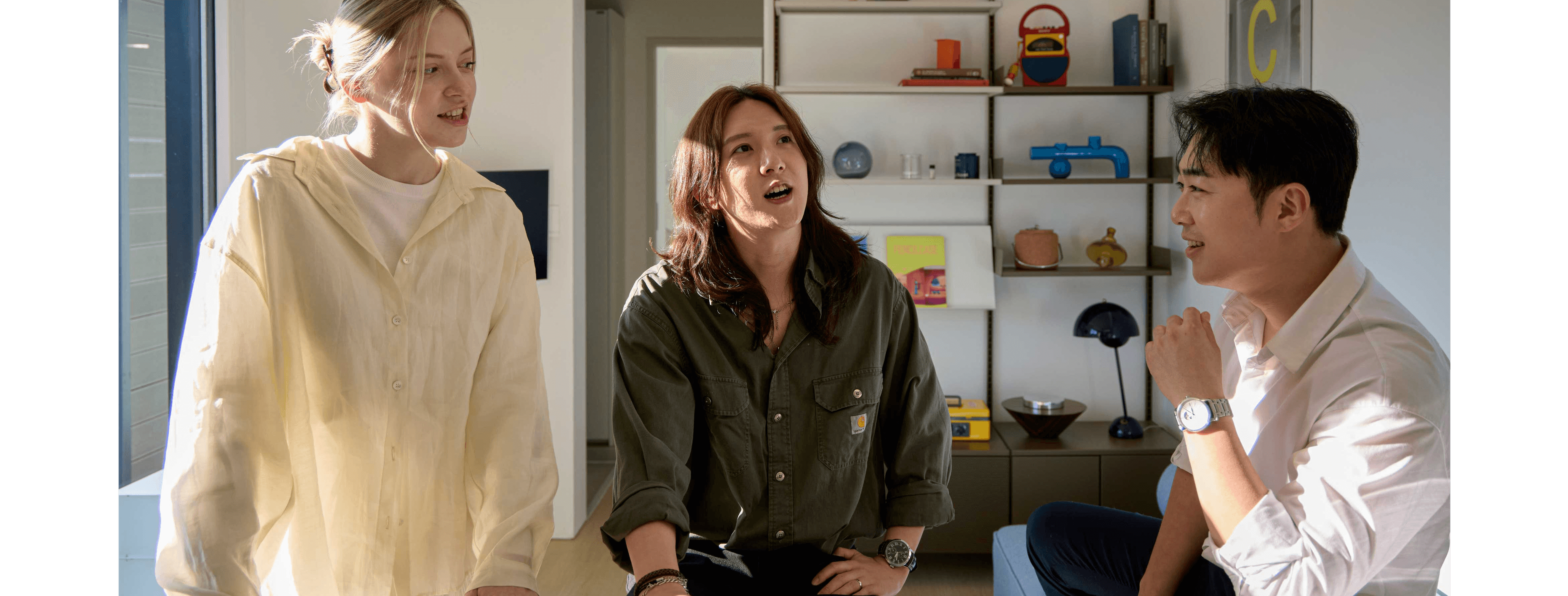 company introduction black white